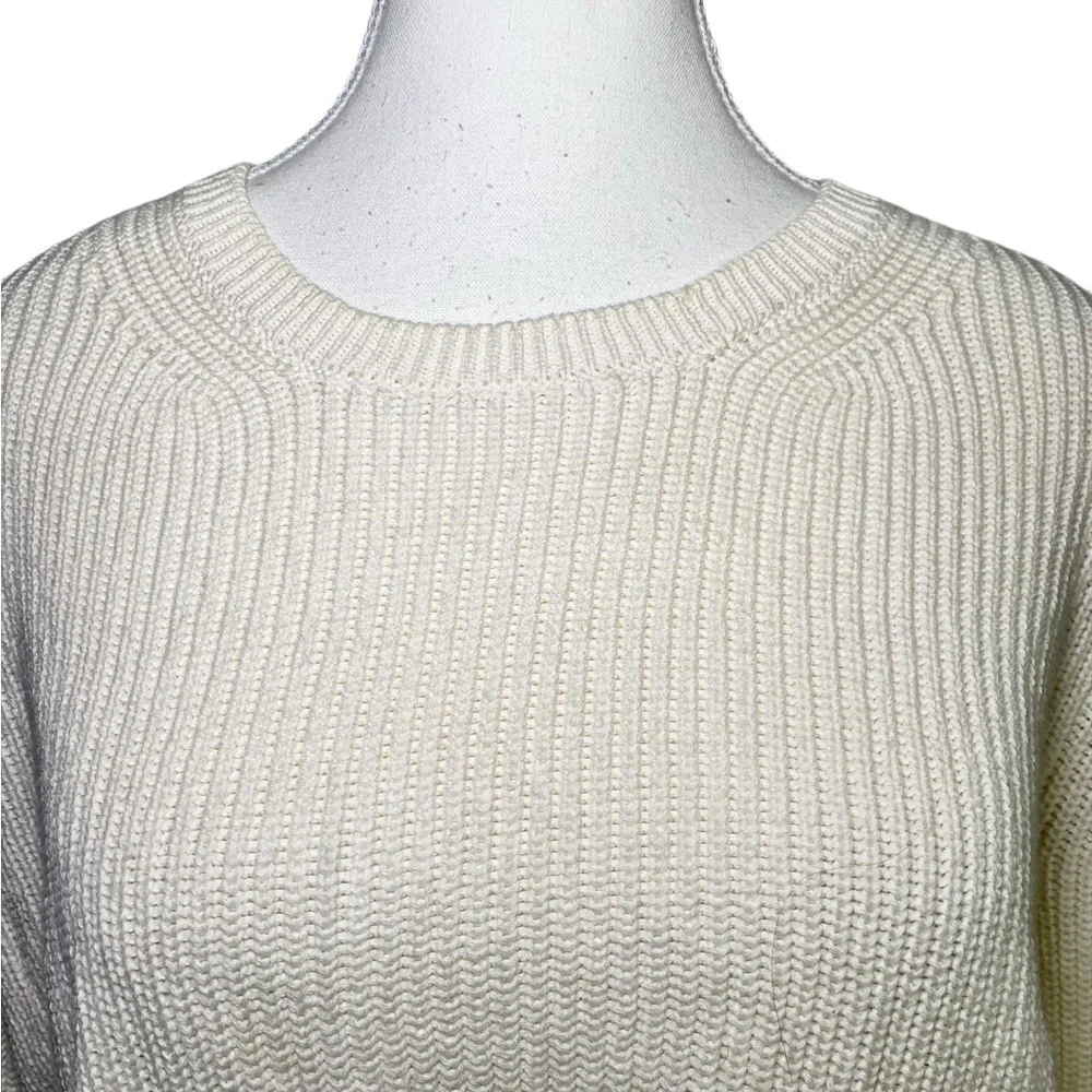 Crown & Ivy Women's Long Sleeve Dip Dyed Sweater